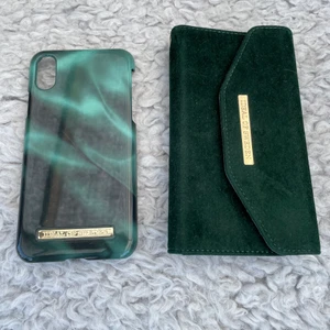 Mobilskal  - Mobilskal och plånboksfodral till IPhone XS. Nyskick.