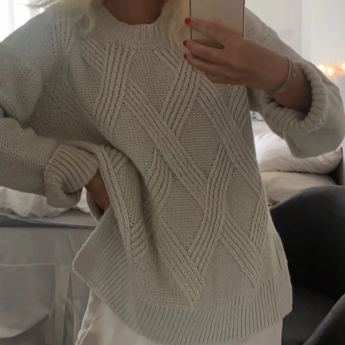 Stickad tröja  - 90