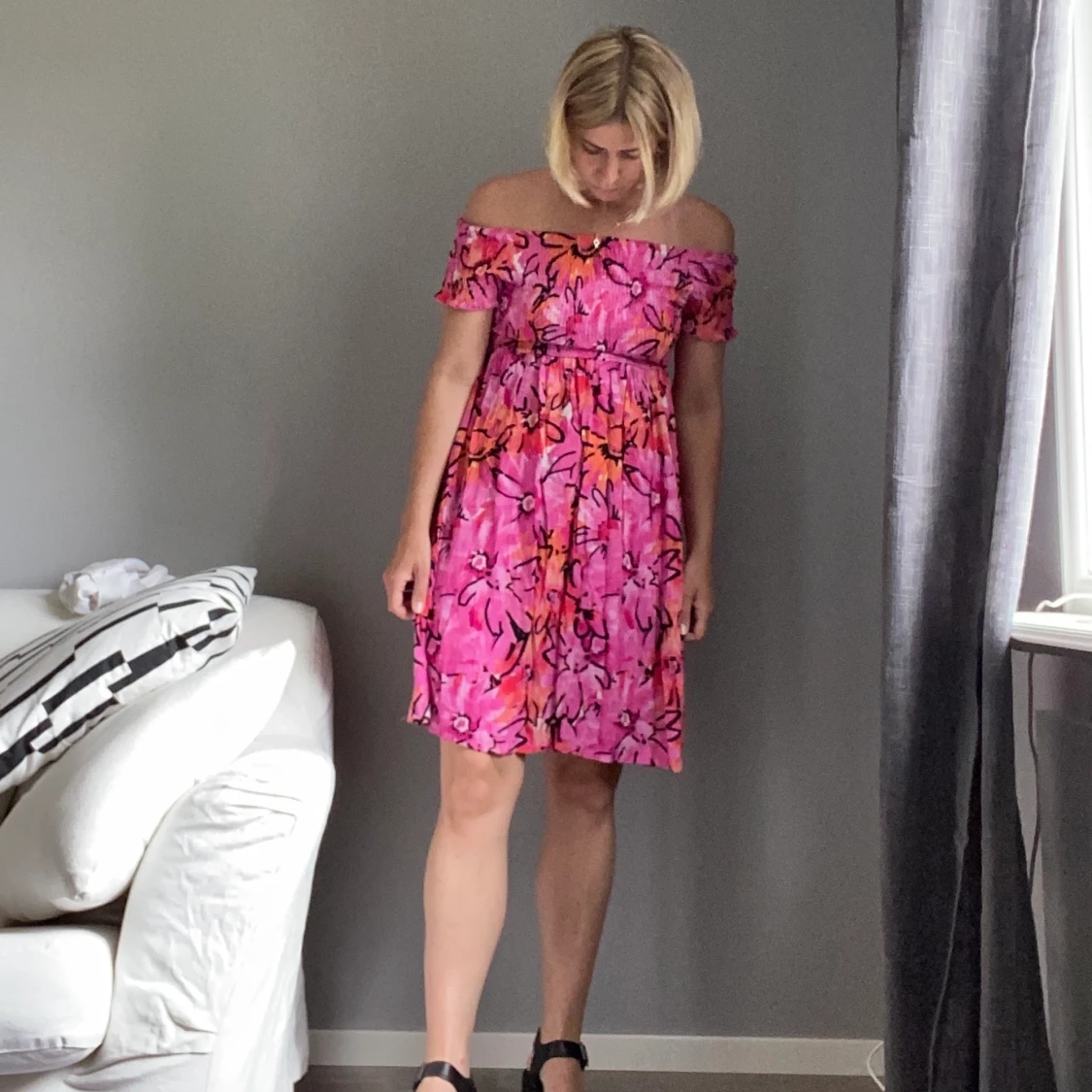 Rosa sommarklänning