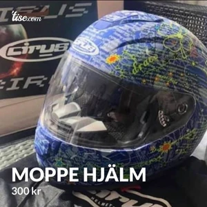 Moped hjälm - Använd 1ggn bara