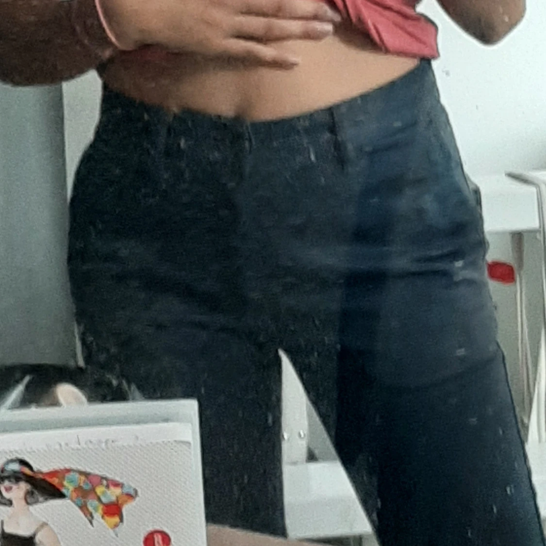 Fina blå jeans  - 91