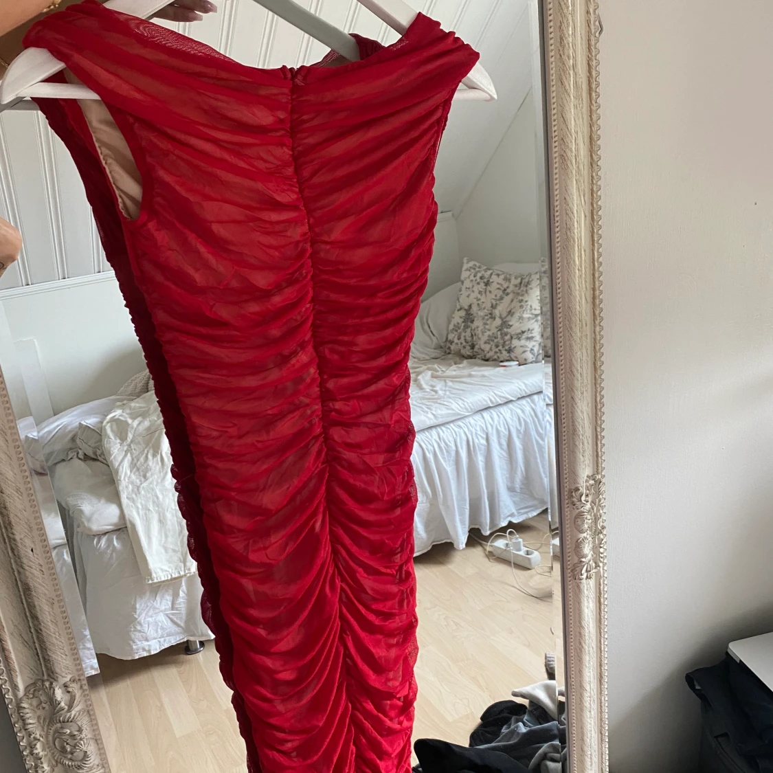 Röd klänning - 91