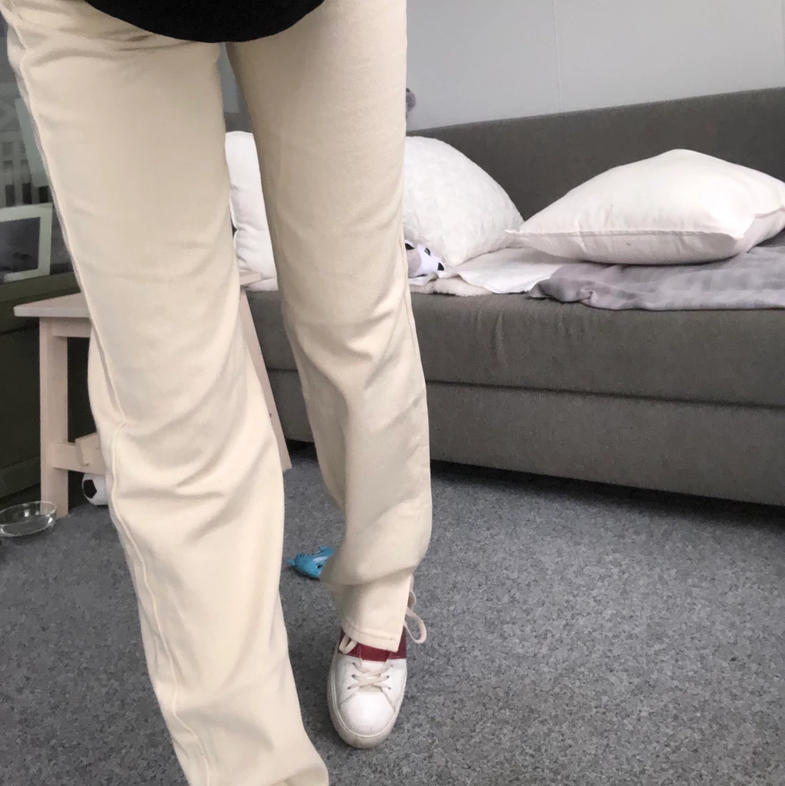 Jeans med slits  - 90