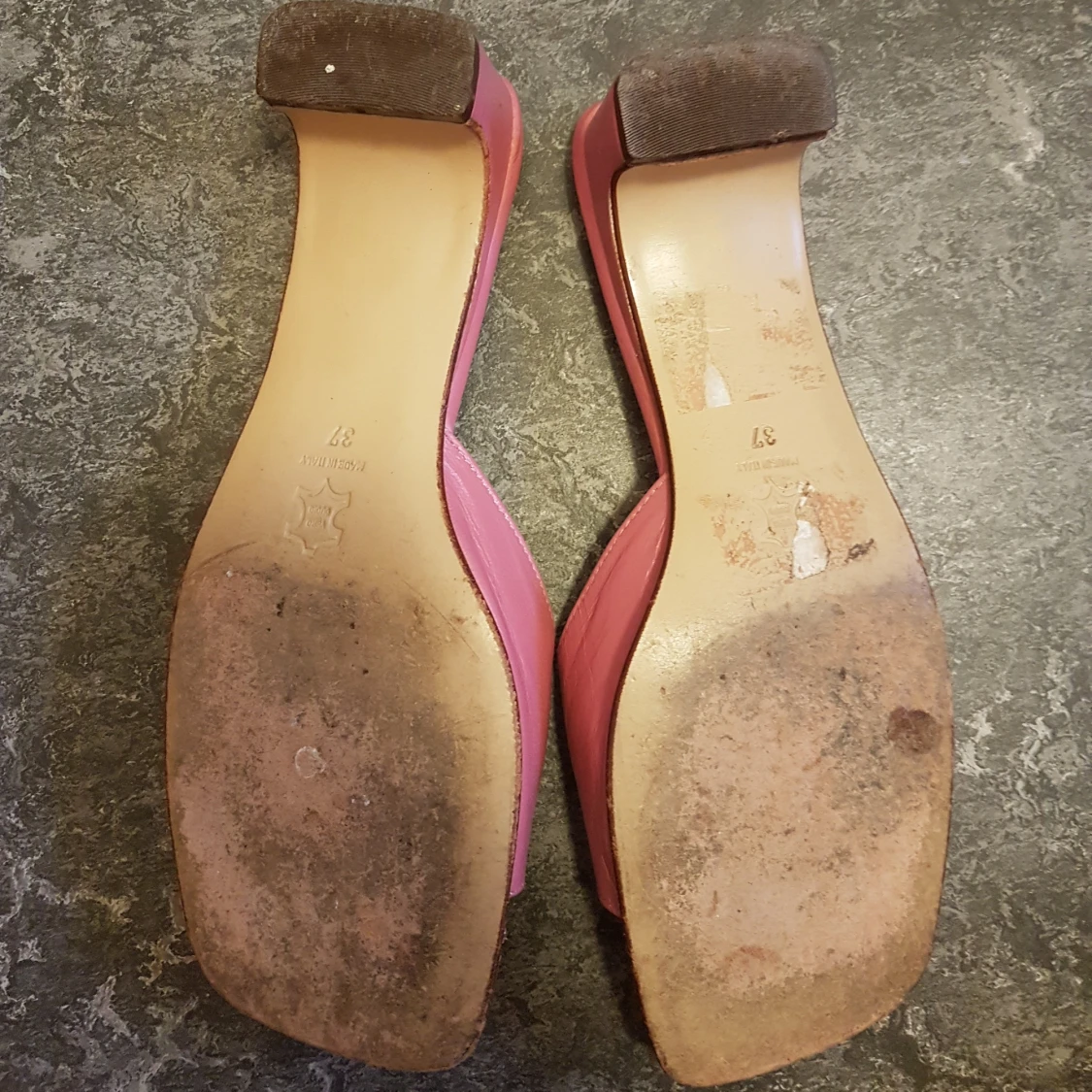 Vintage klackskor stl 37 - 91