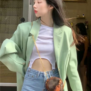 Kavaj - Pastellgrön kavaj. Oanvänd. Skicka gärna ett meddelande vid frågor!