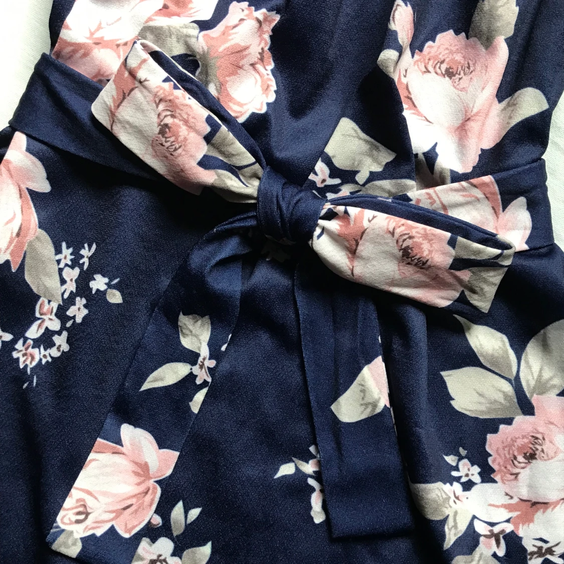 Blommig klänning  - 91