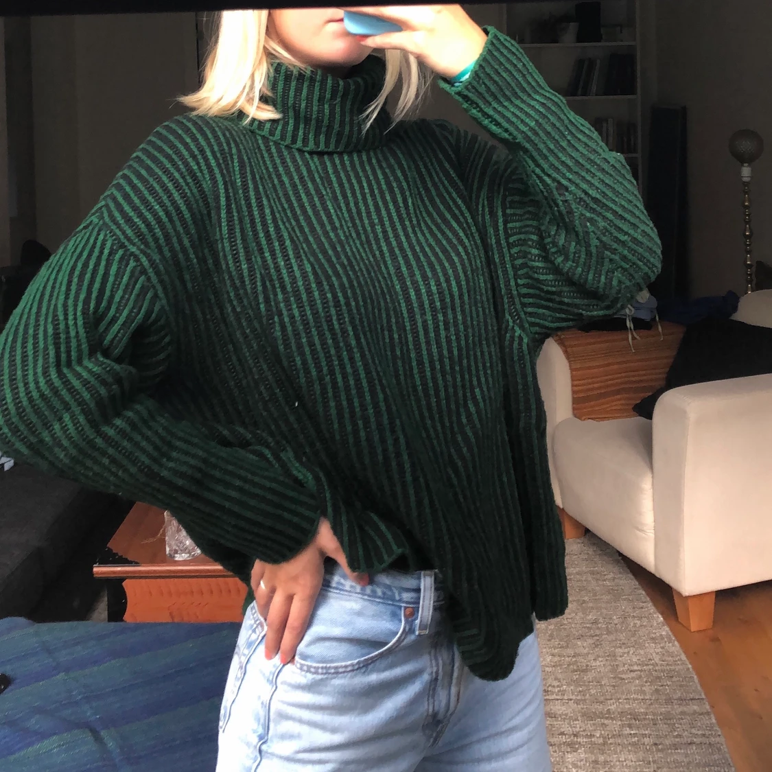 Snygg oversized tröja - 90