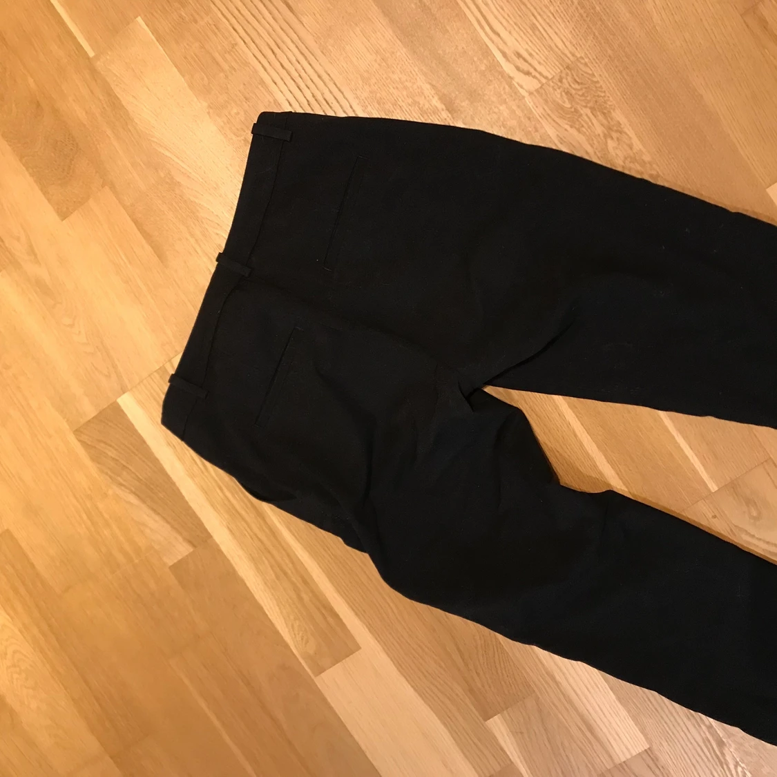 Svarta klassiska kostymbyxor - 90