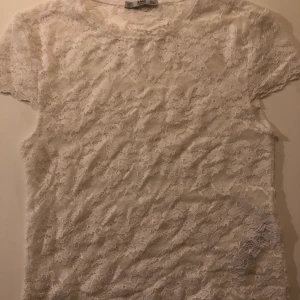 Genomskinlig spetströja  - Genomskinlig spetströja från Zara. Storlek S