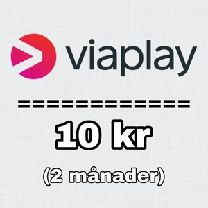 Viaplay Till Salu - Viaplay i 2 månader för endast 10kr⚡️ (Obs funkar endast för nya kunder)