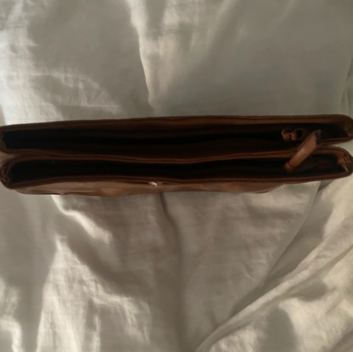 Brun axelremsväska - 91