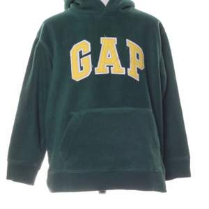 Finaste gröna gap hoodien i fleece material som tyvärr är för liten för mig. Står att den är i barnstorlek 6-7 men skulle säga att den passar en xxs-liten s beroende på hur man vill att den ska sitta💖
