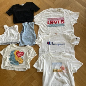 T-shirts  - Olika t-shirts med tryck & linnen 10kr/styck för linne, 40kr/styck för t-shirts 
