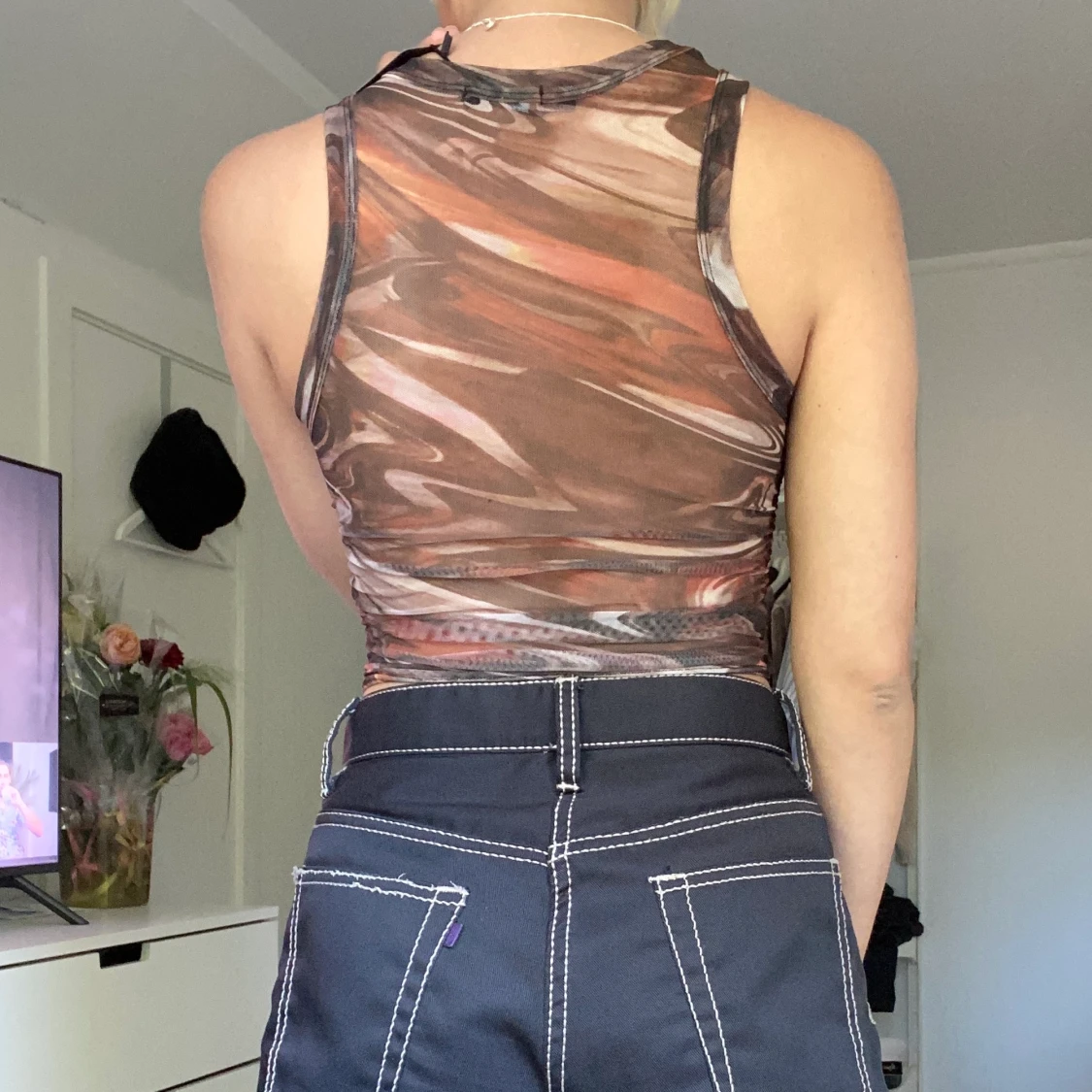 Batikmönster linne - 91