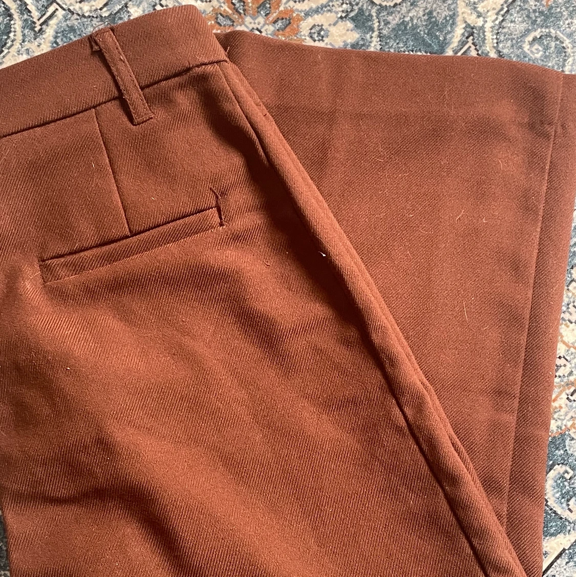 Bruna kostymbyxor  - 90