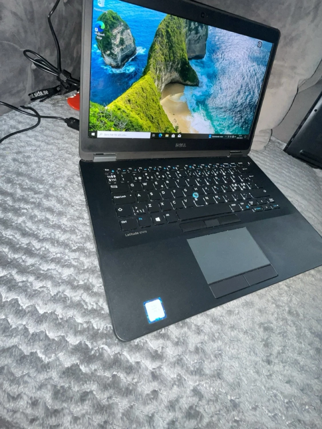 Svart Dell Latitude bärbar dator - 1