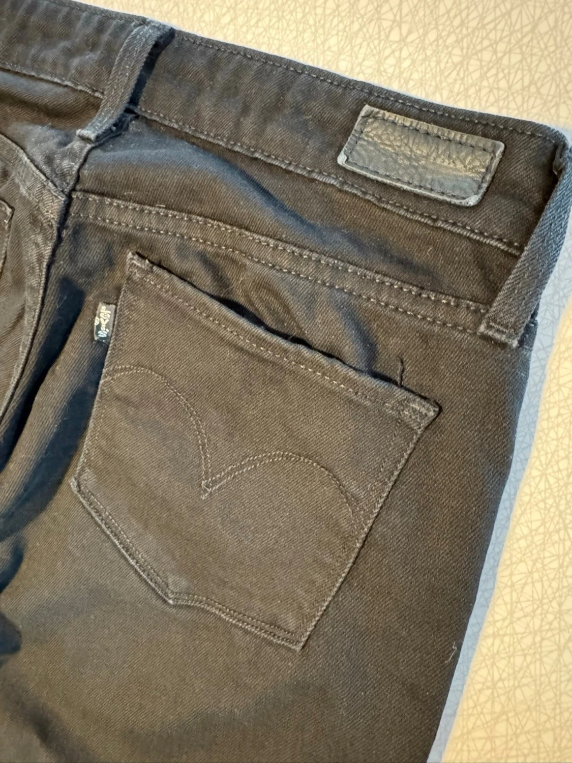 Svarta Levi’s bootcut jeans - 2