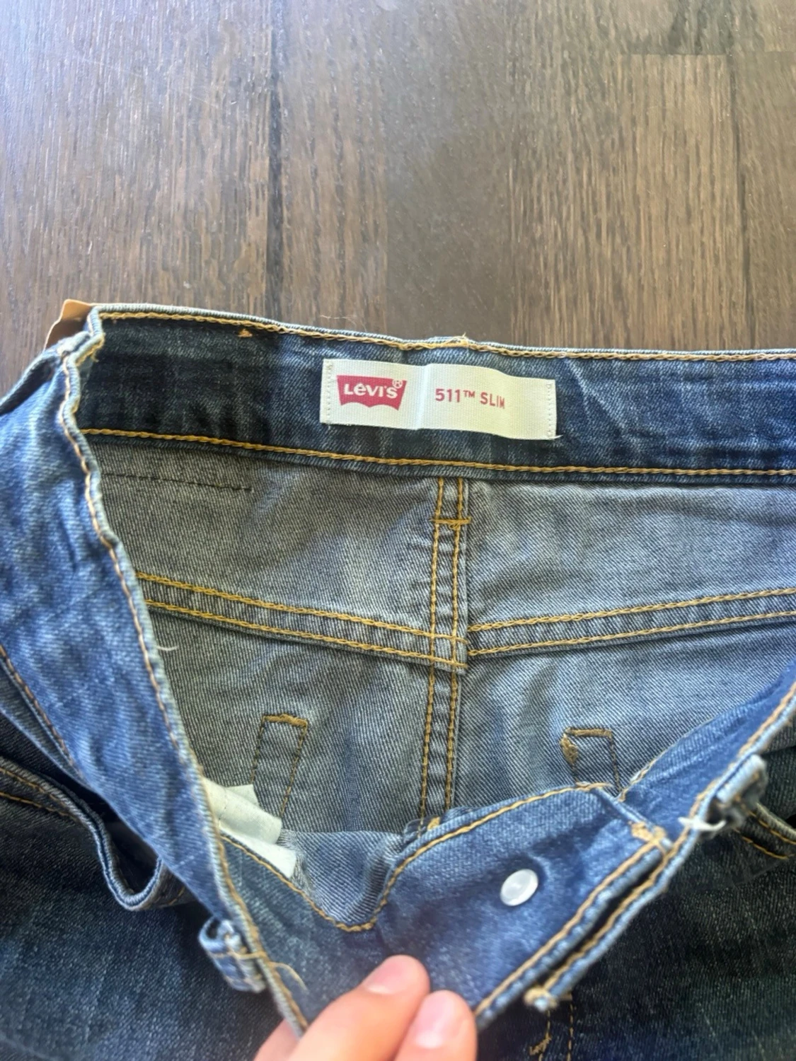 Levi's 511 Slim blå jeans - 1
