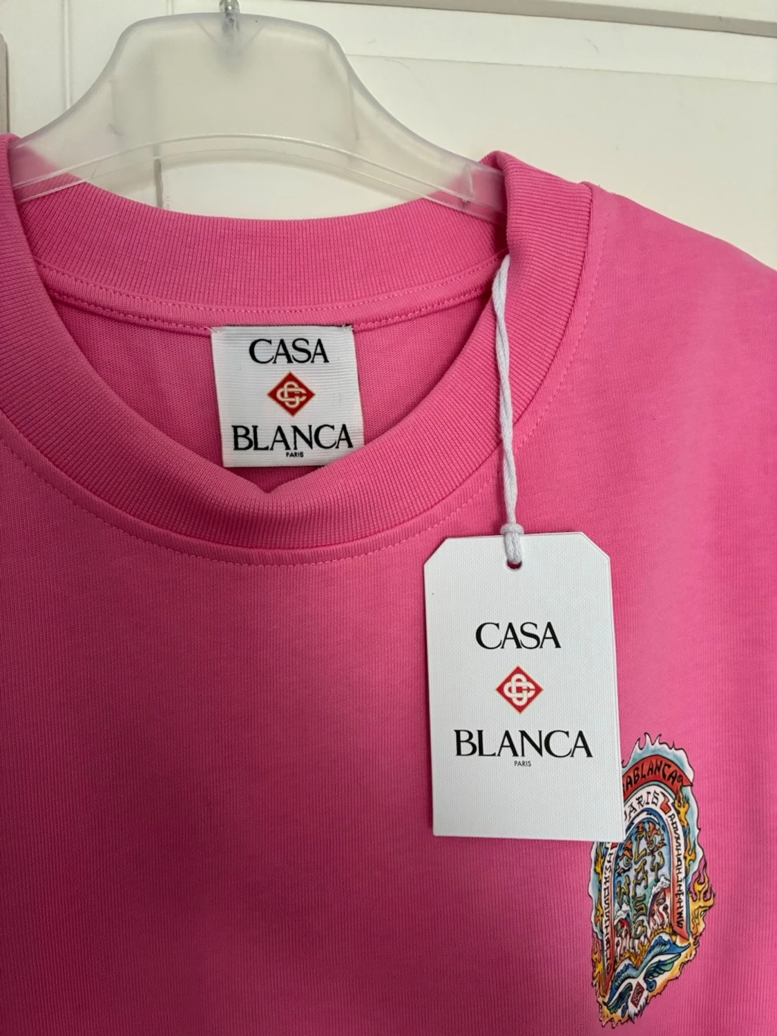 Stylish Rosa t-shirt från Casablanca ÄKTA!! - 2