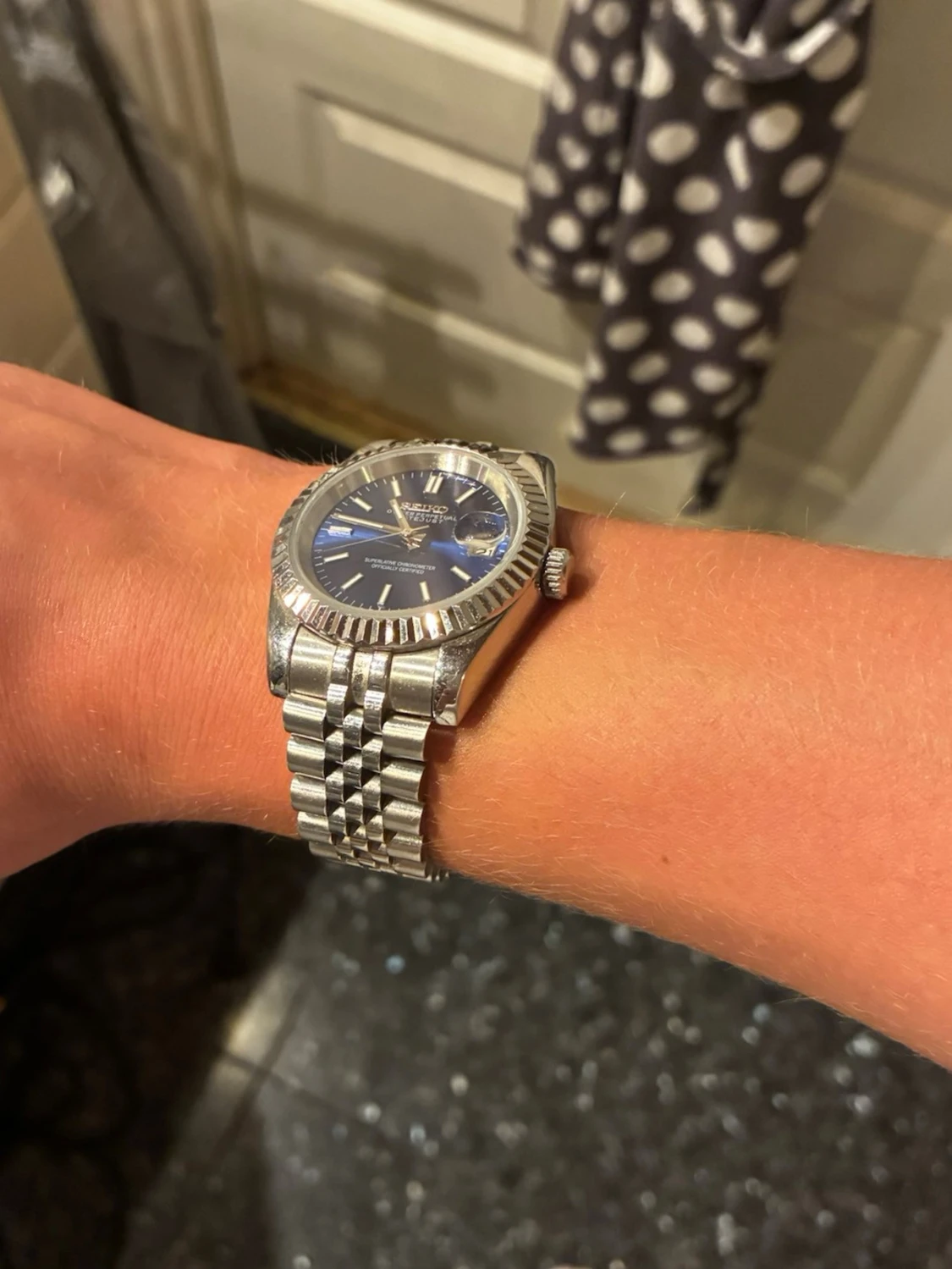 Seiko mod datejust 40mm byten är intressant  - 3