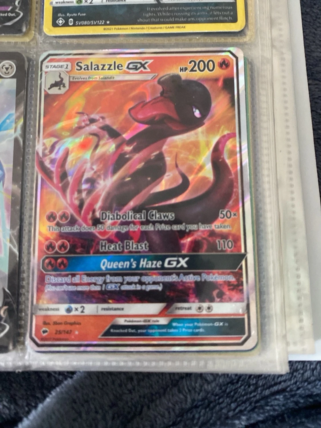 Pokémonkort Salazzle GX