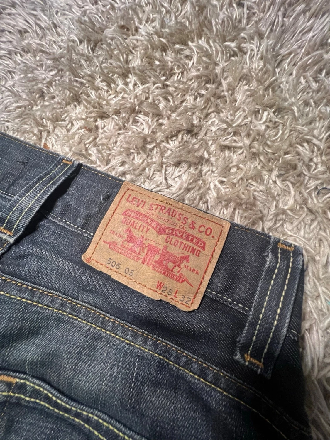 Vintage levis 506 standard archive old money bootcut flared straight 2000’s 527 507 512  - 4