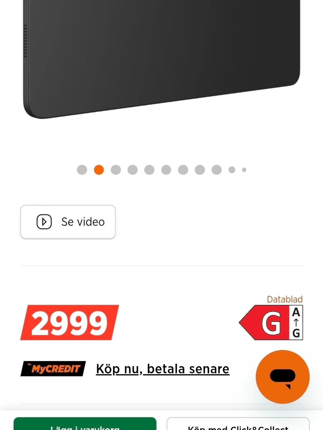 Helt ny Cepter Tab Nexus 12" (4/64 GB) – Oöppnad med kvitto - 2