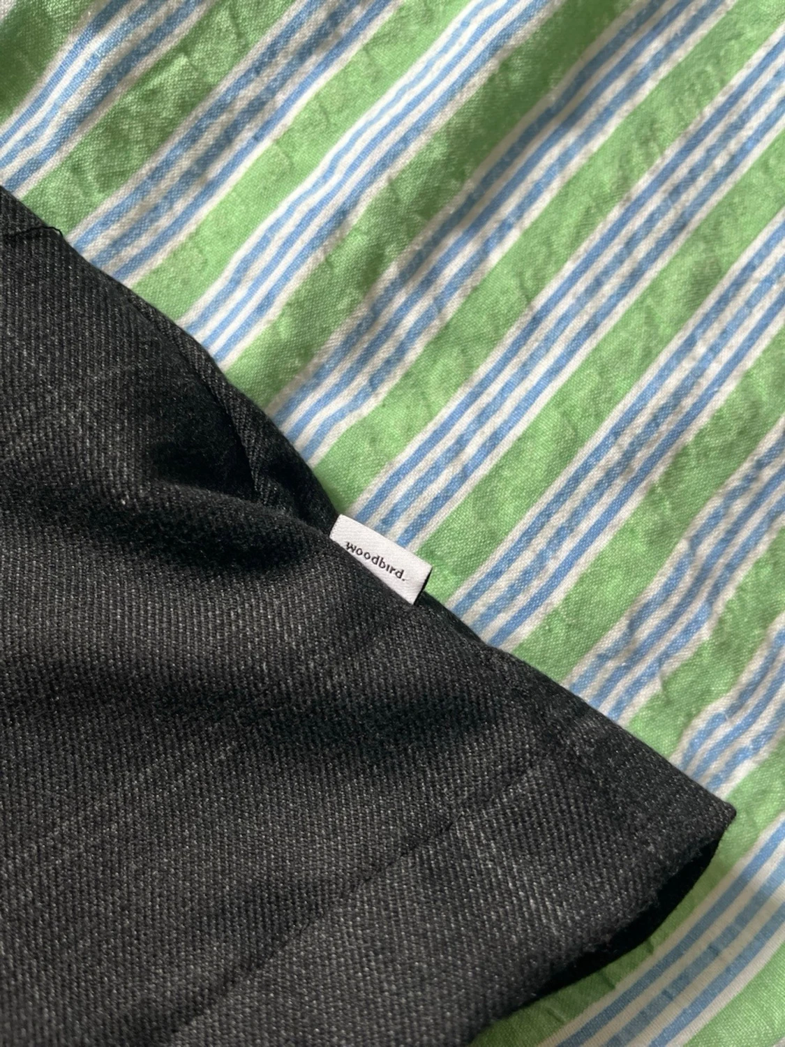 Svart overshirt från Woodbird - 2
