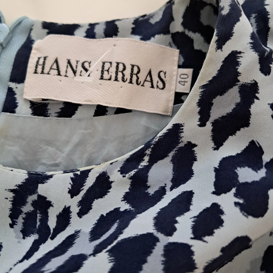 Leopardmönstrad klänning från Hans Herras - 1