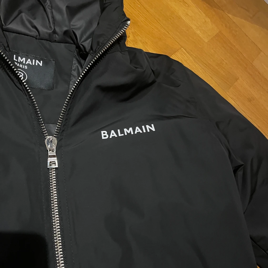 Svart vindjacka från Balmain Paris - 2