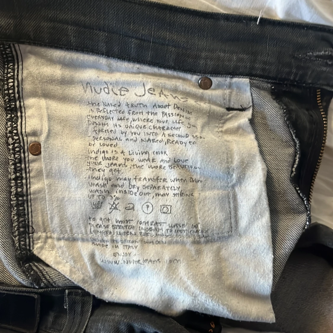 Svarta jeans från Nudie Jeans - 4