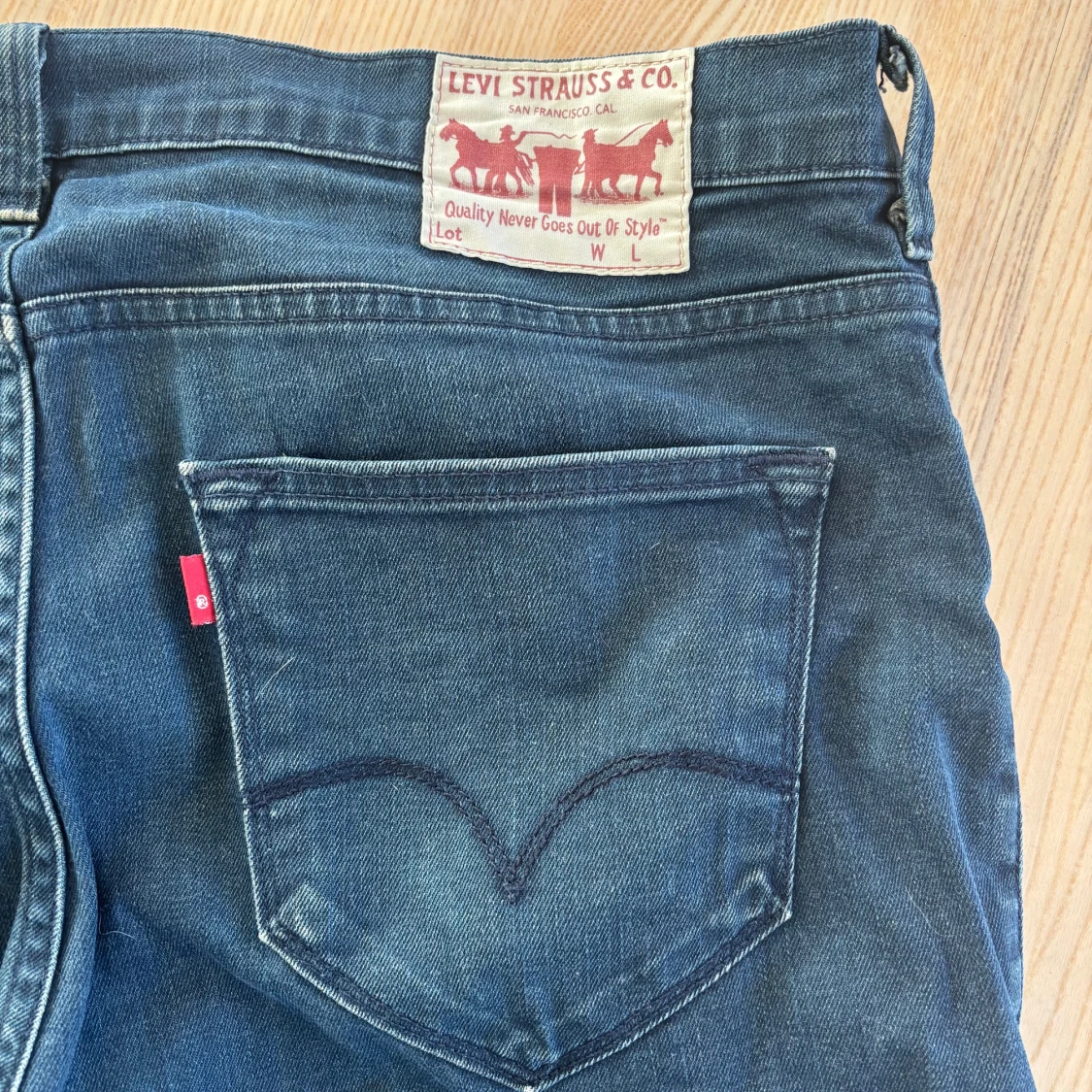 Mörkblå Levi's jeans 506 👌🏽 - 2