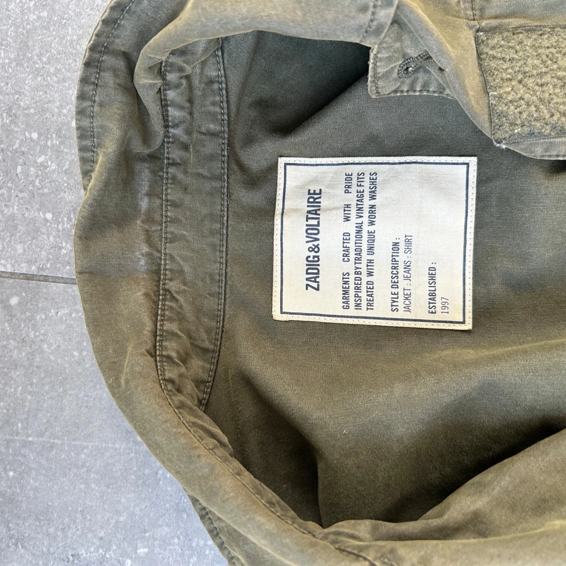 Olivgrön jacka från Zadig & Voltaire - 3