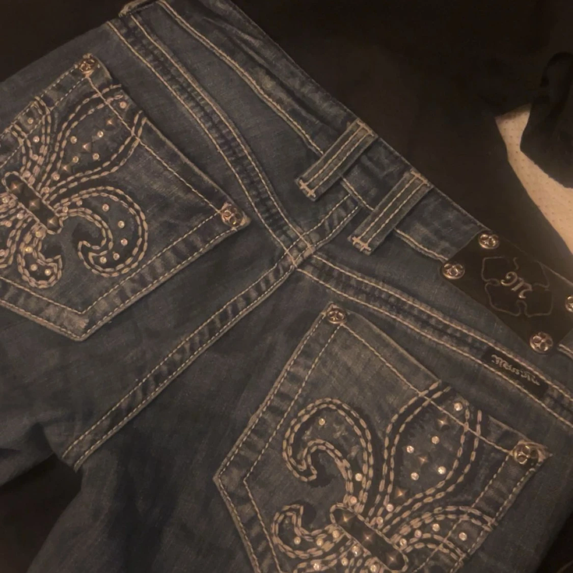 Miss Me Jeans mörkblåa  - 3