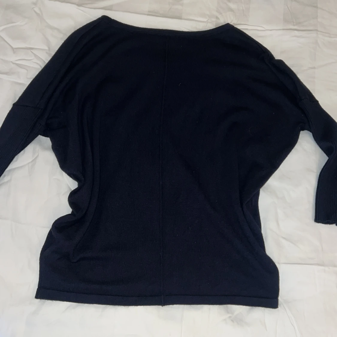 Mörkblå stickad tröja från Saint Tropez - 1