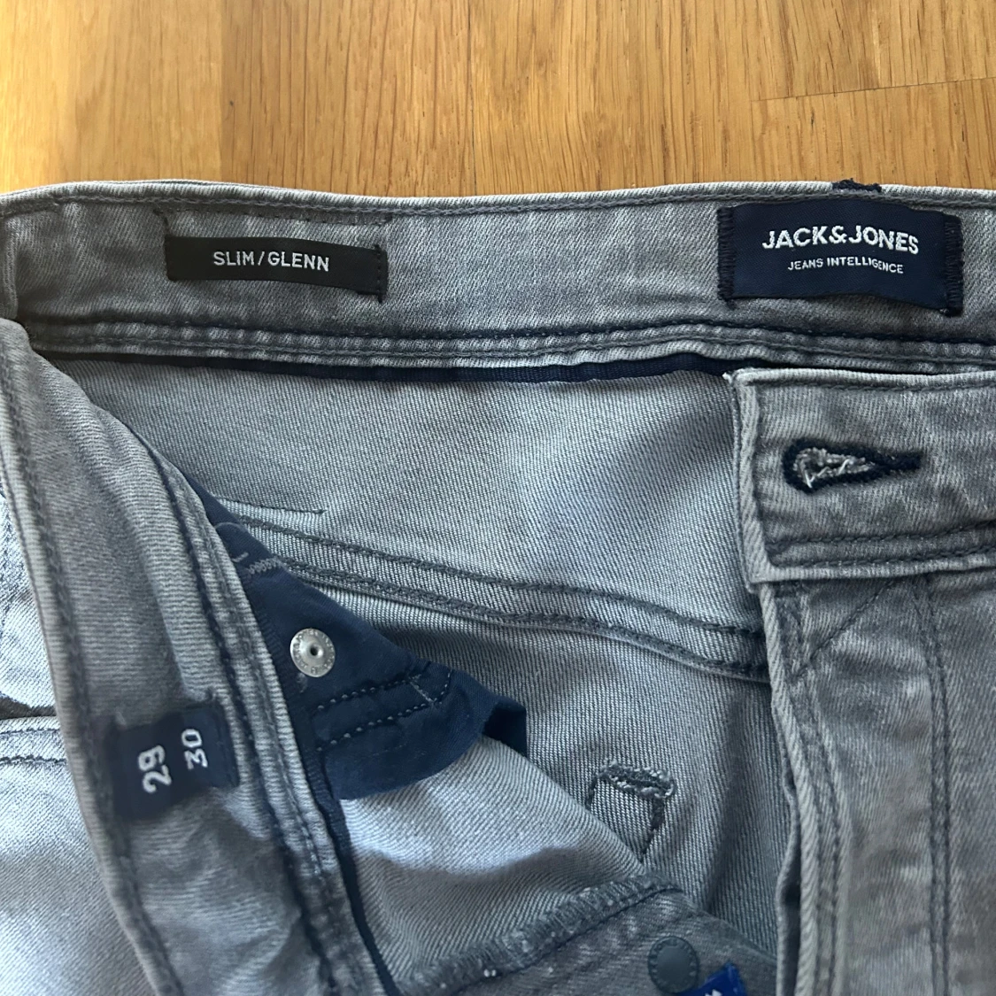 Grå slim jeans Jack & Jones 29/30 - 1