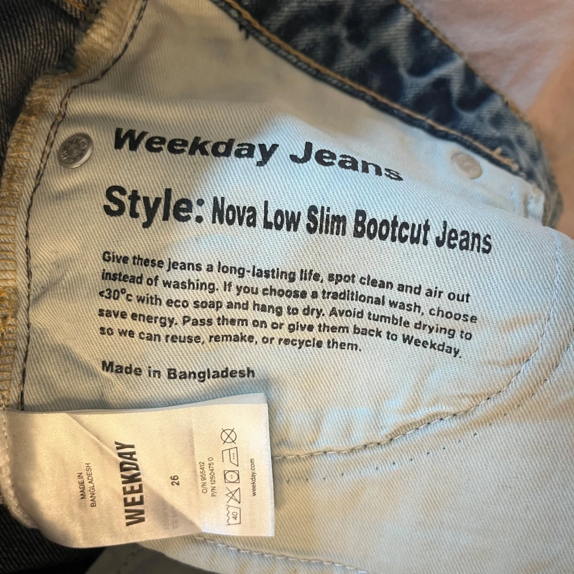 Weekday jeans med mönster - 4