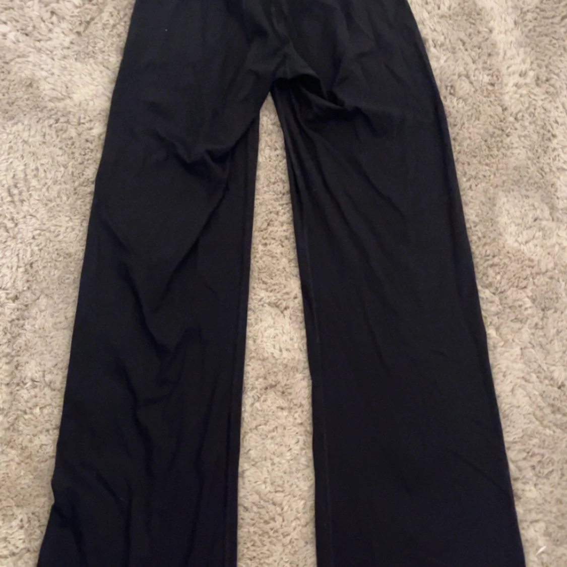 Svarta flared träningsbyxor Gymshark M - 1