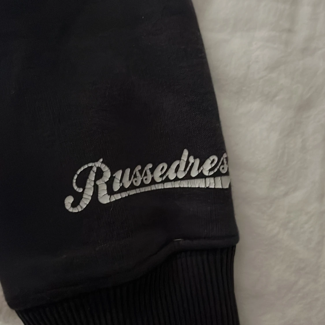 Marinblå hoodie Russedress XS - 2