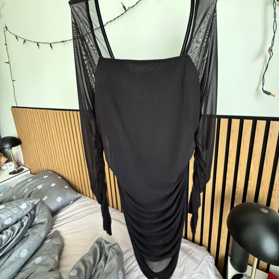 Svart miniklänning mesh nakd - 3