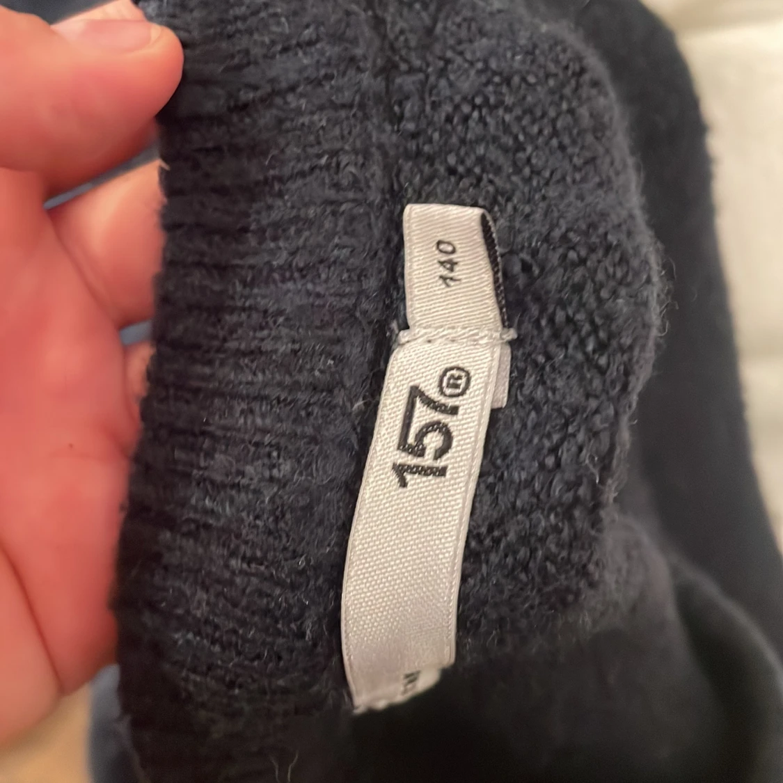 3-pack stickade tröjor 157, vit/grå/svart - 4