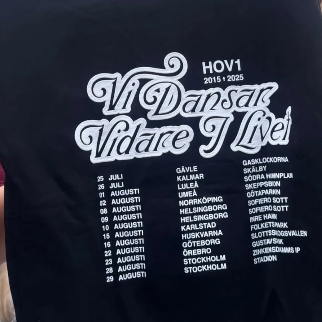 Svart, Hov1 hoodie 2025🩷