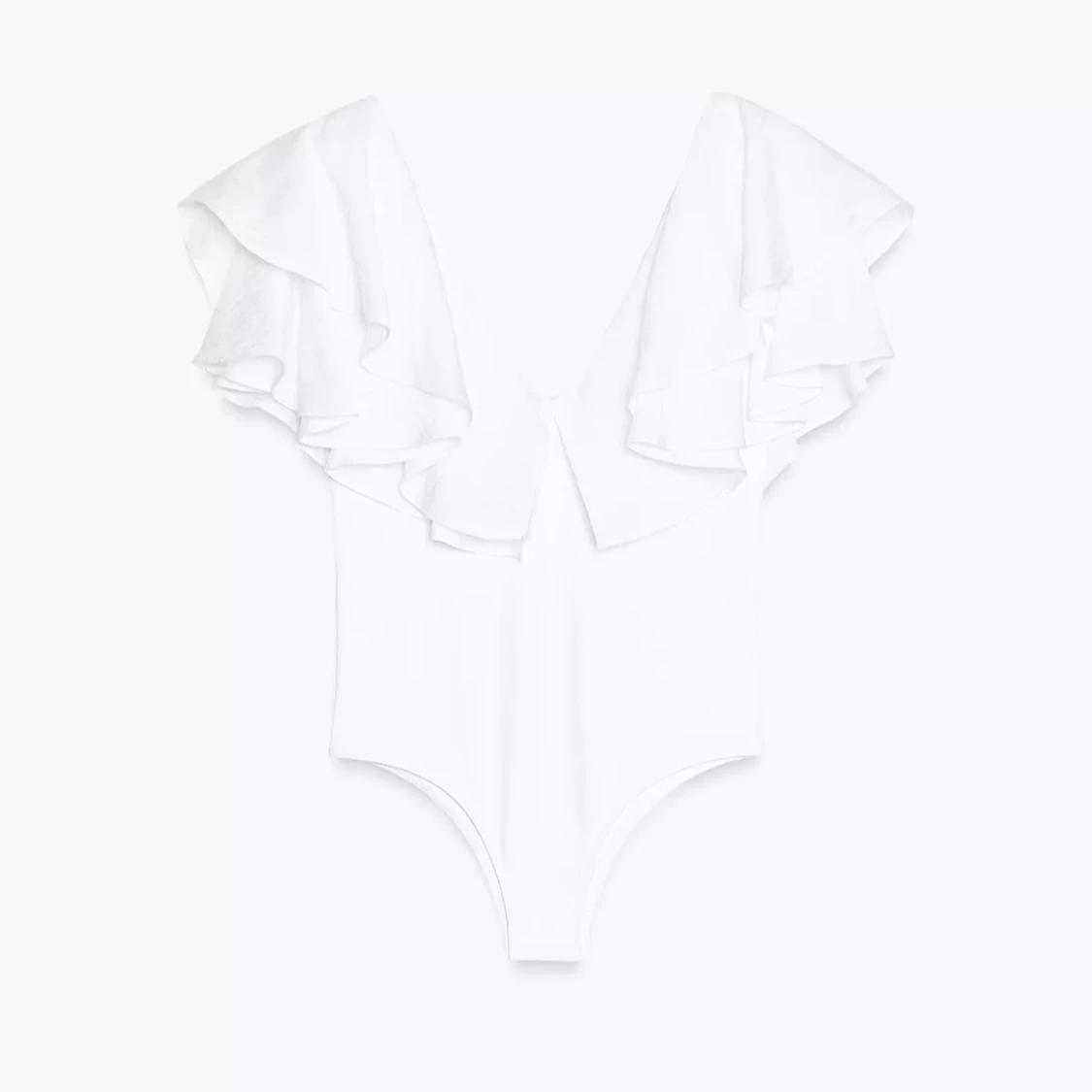 Vit volang body Zara 