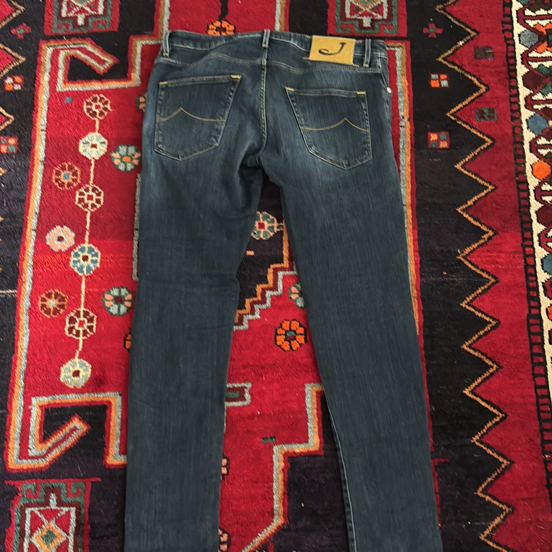 Jacob Cohen mörkblå jeans - 1