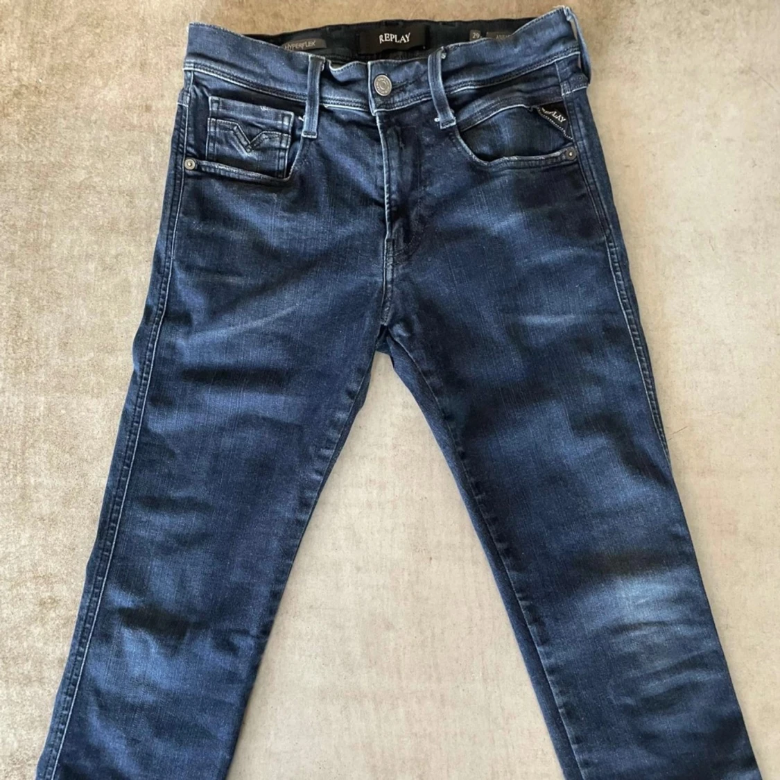 Blå jeans från Replay - 91