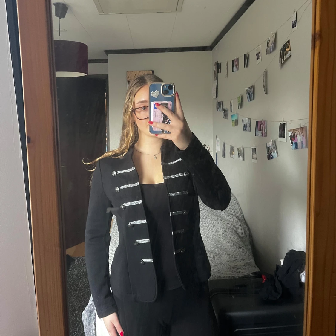 Kofta med silver detaljer