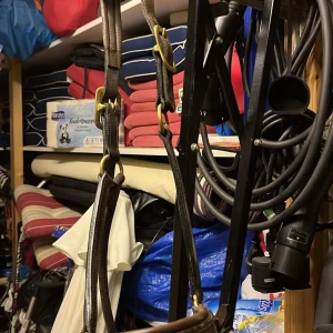 Lädergrimma och flughuva - Reserverad