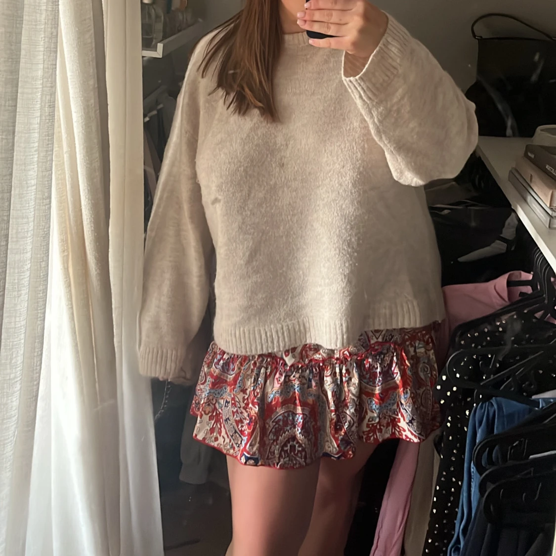 Mönstrad kjol från Shein