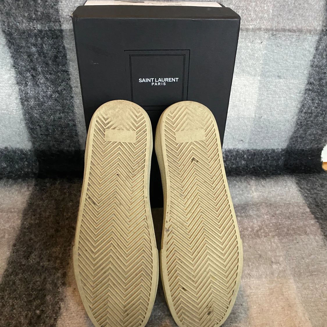 Svarta Saint Laurent skor - 2