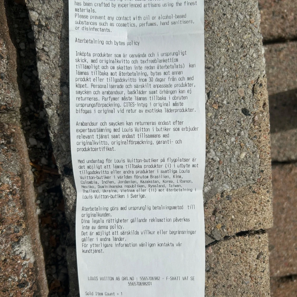 Louis Vuitton svart monogram skärp - 4